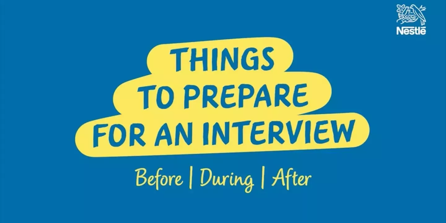 Things to Prepare for an Interview