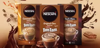 Nescafe Mocha inspired by Tim Tam