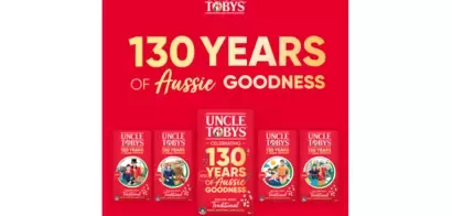 Uncle Tobys 130 years