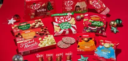 nestle christmas banner