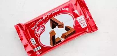 Kit Kat give the planet a break