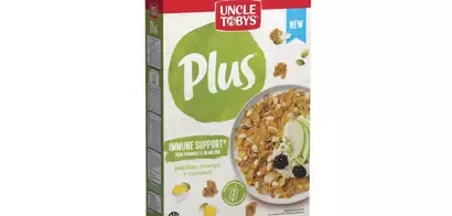 Uncle Tobys New Immune Support Cereal