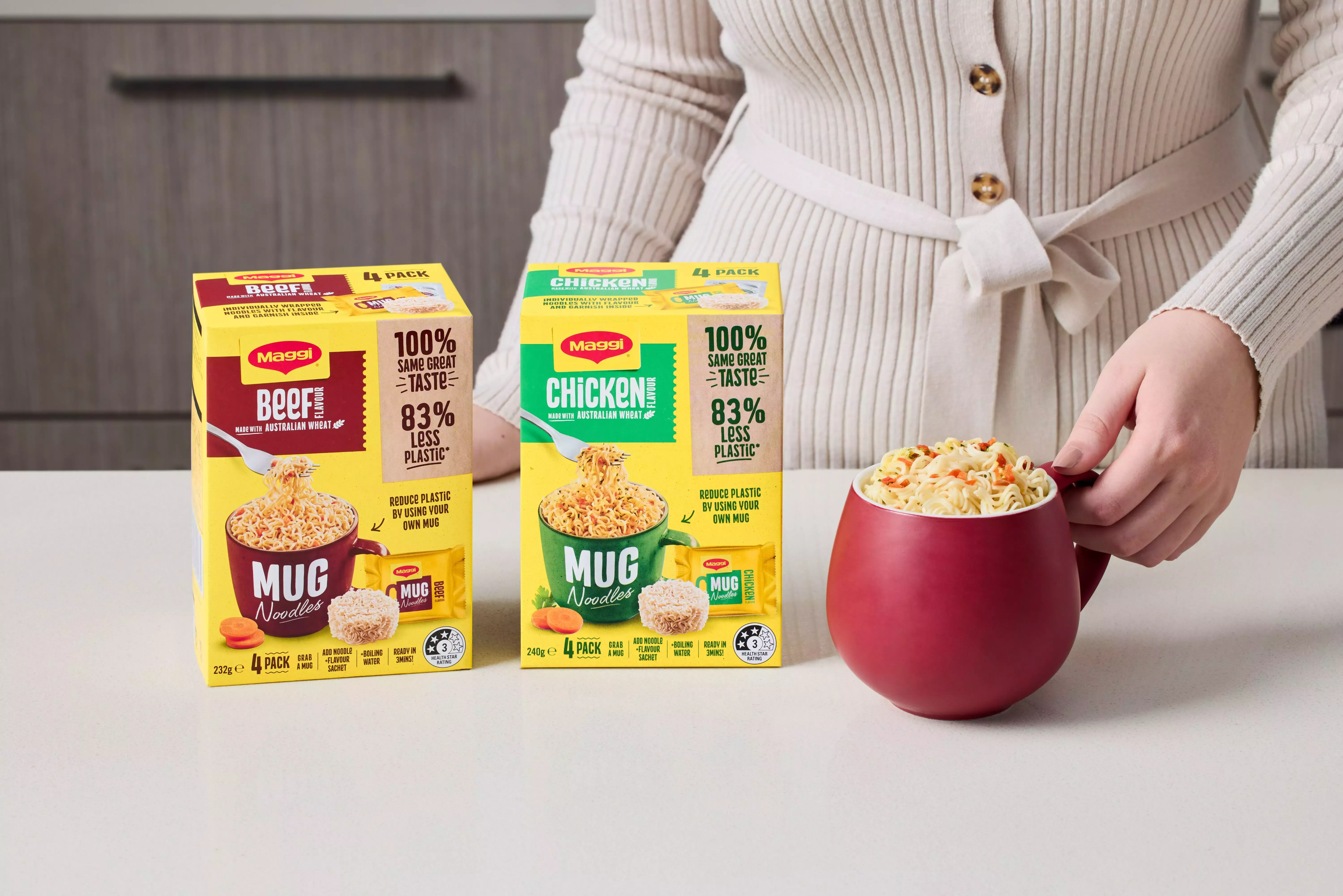 New Maggi new Mug Noodles set to reduce plastic packaging