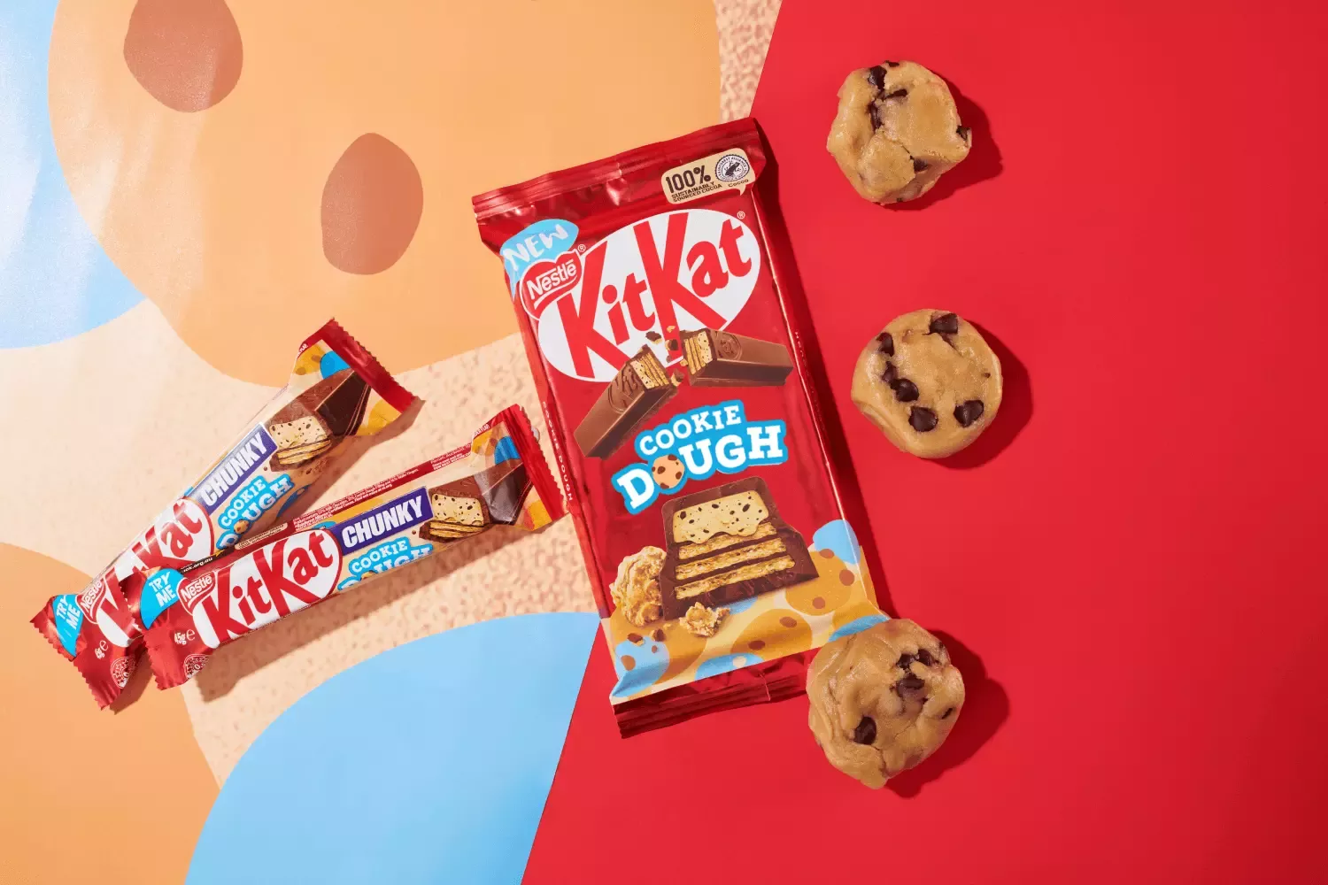 Dough-lightful! KitKat launches new Cookie Dough range