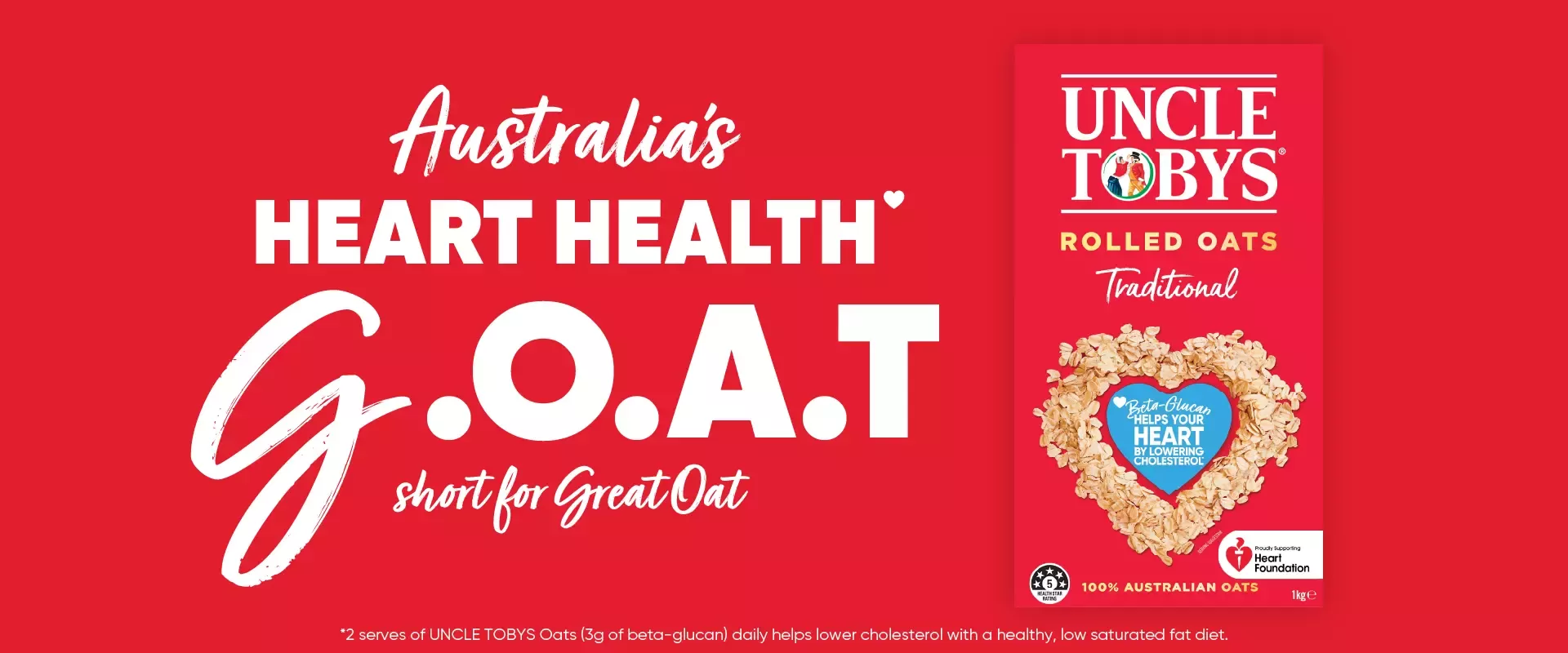 UNCLE TOBYS partners with Heart Foundation and Breakfast Shirts to put heart health top of mind at breakfast for Gen Z