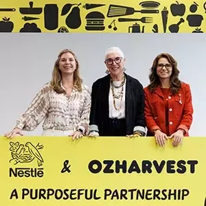 Nestlé and OzHarvest partnership promoting food support and community initiatives