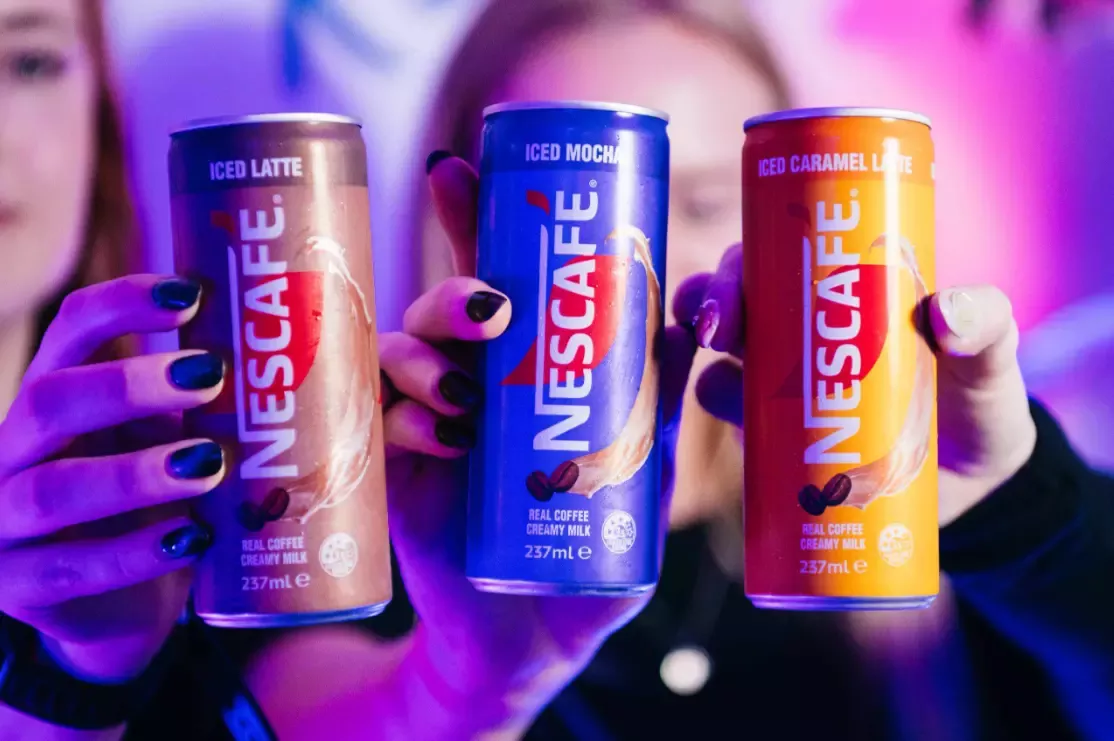 Nescafé iced coffee cans have entered the chat.