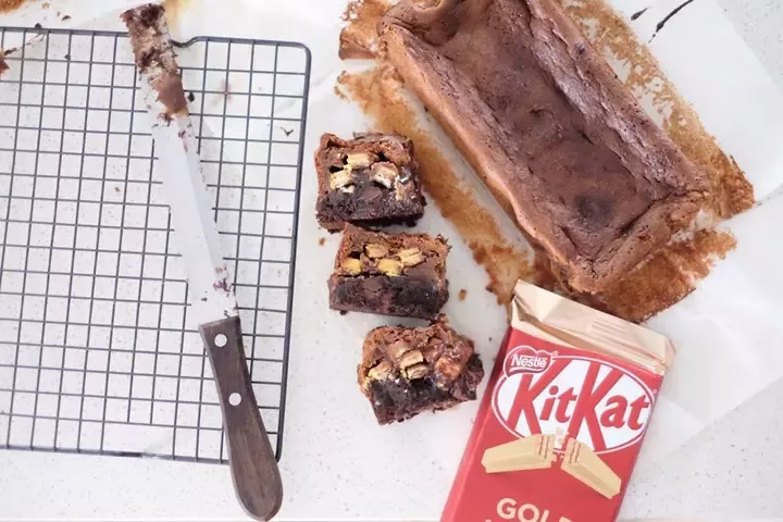 KitKat Gold Brownie