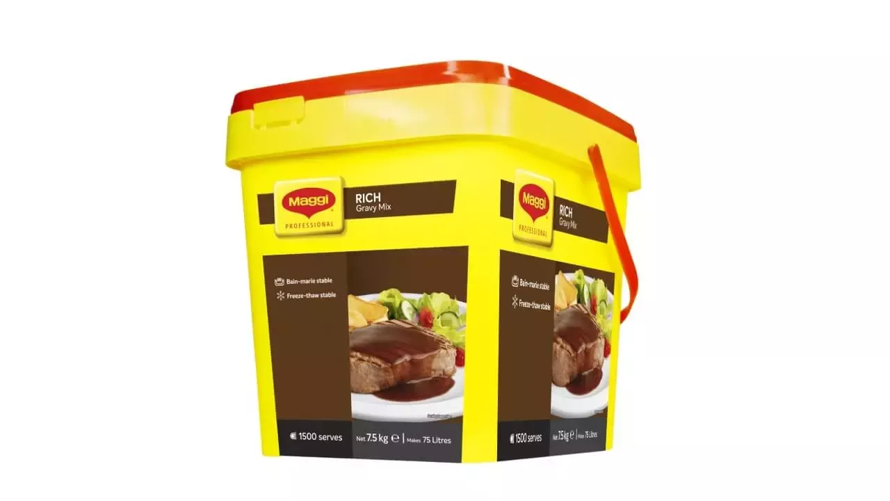 Maggi pack gravy shots