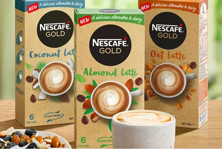 NEW NESCAFÉ Gold Plant Based latte range