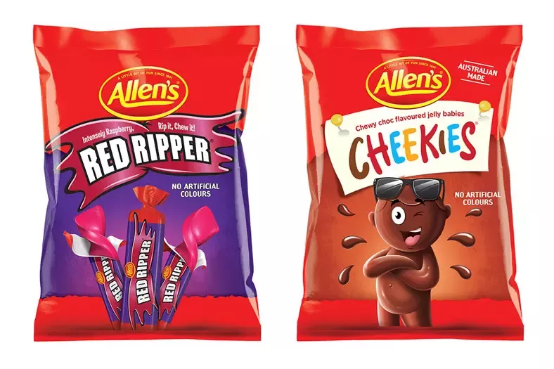 Red ripper and cheekies