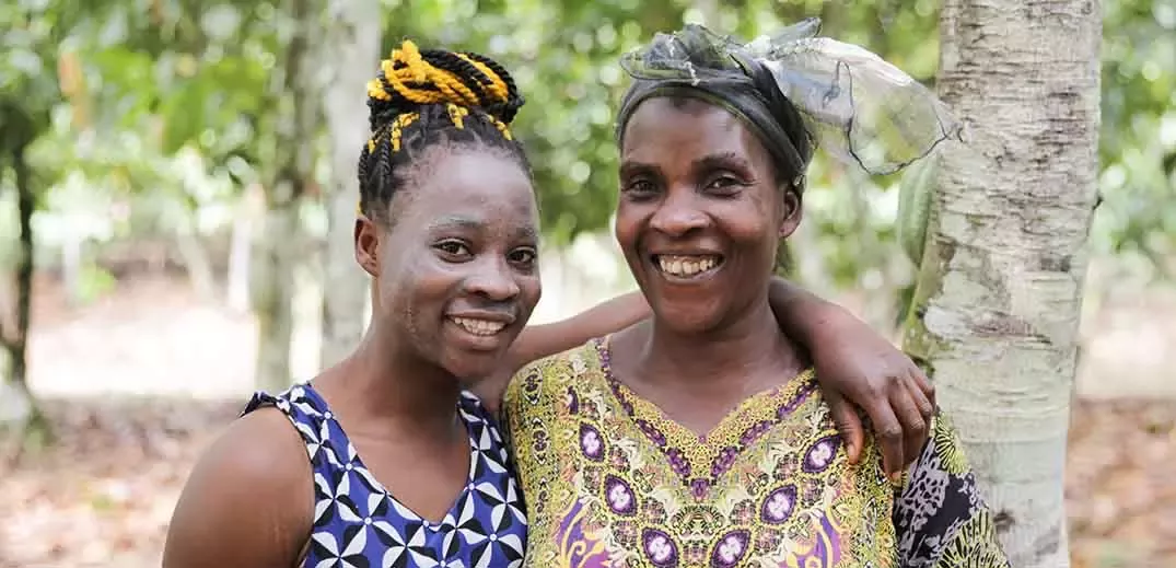 regeneration female farmer smiling