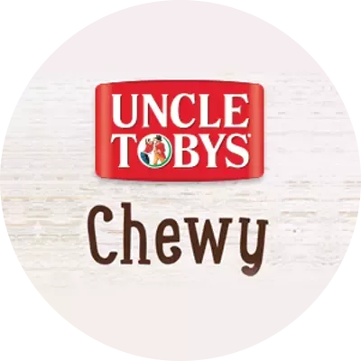 Uncle tobys chewy logo round