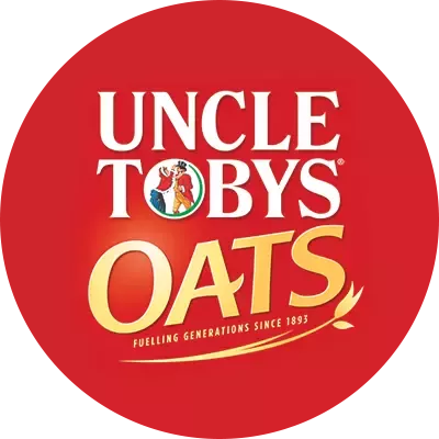 Uncle tobys oats logo round