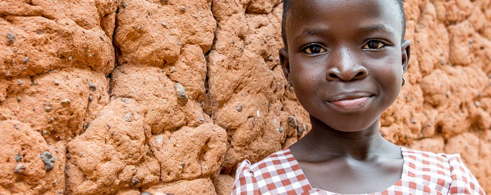 Girl smiling
